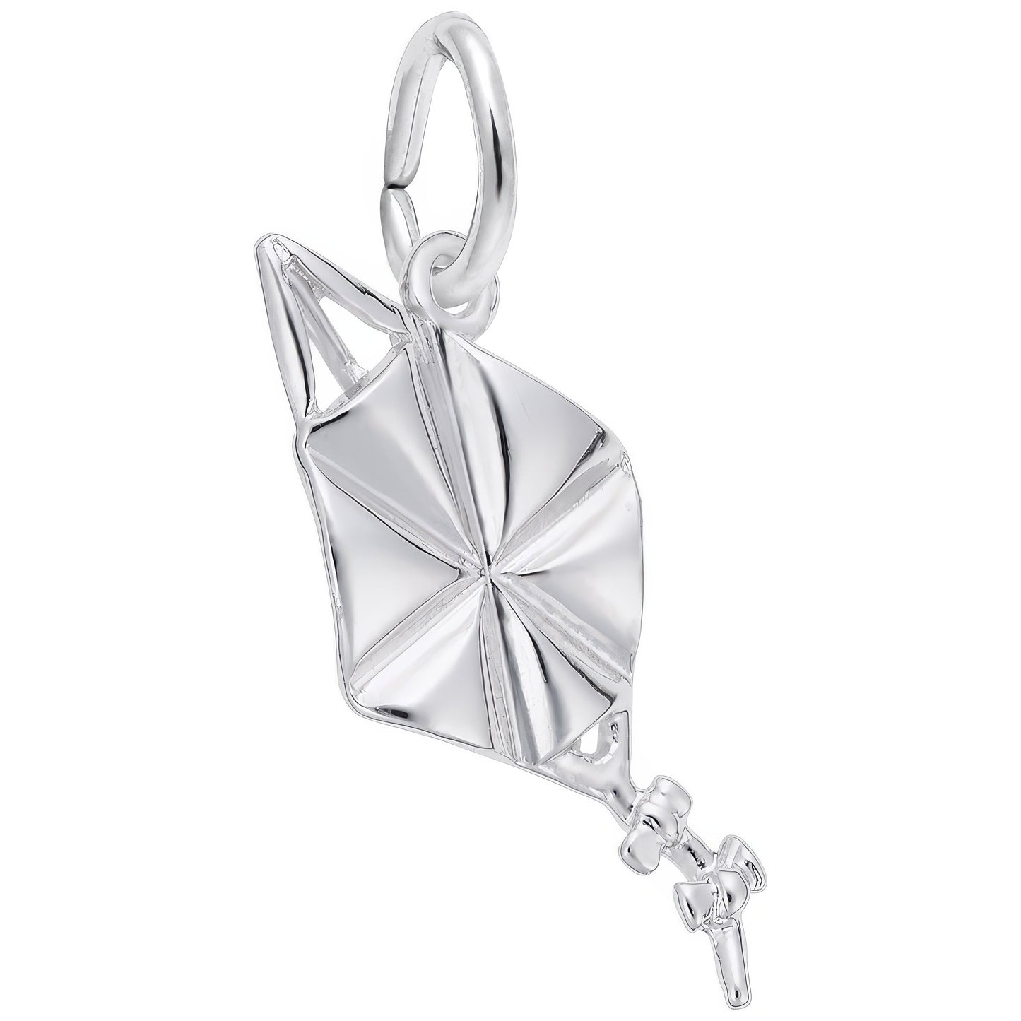 Kite Charm - Metal - Sterling Silver