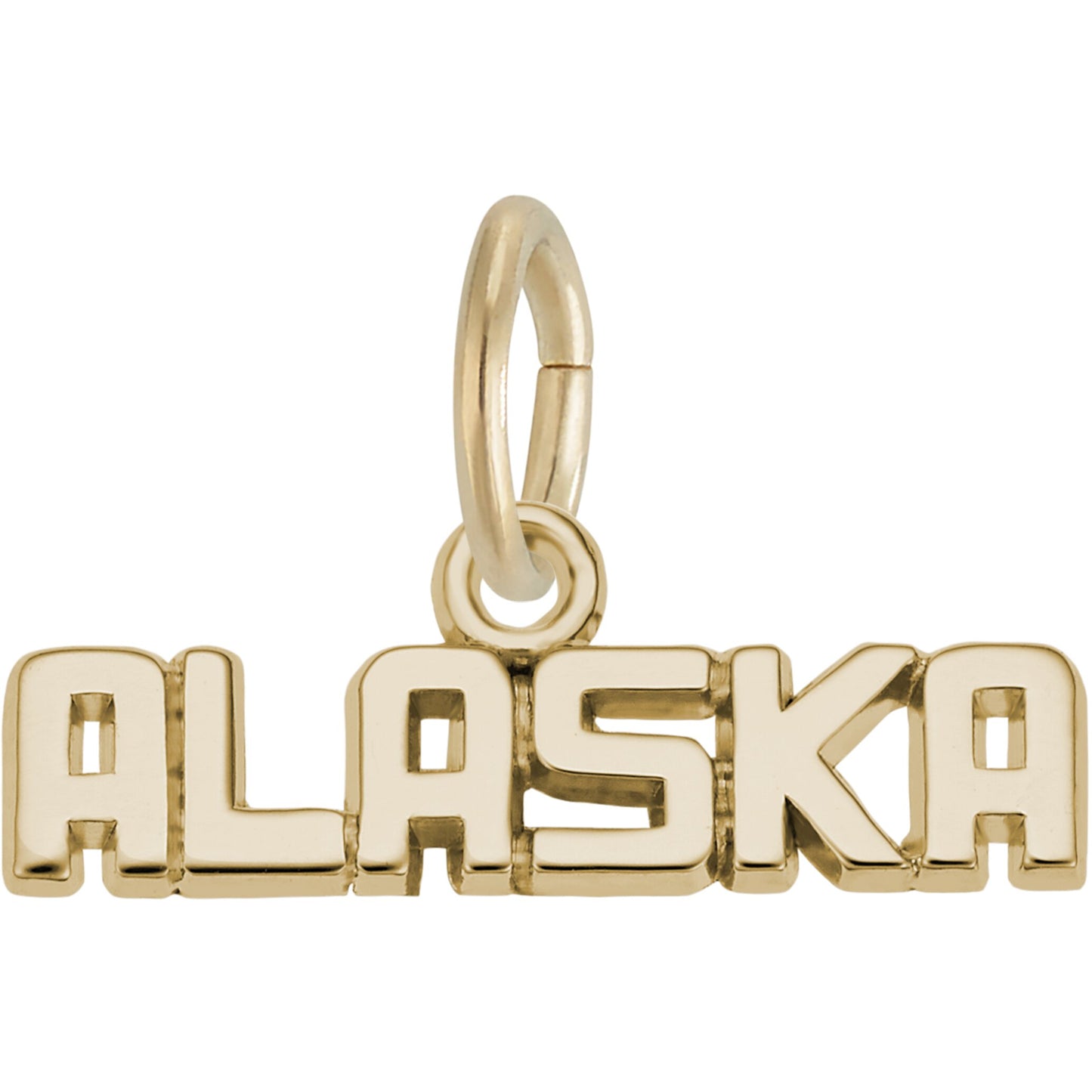 Alaska Charm - Metal - Sterling Silver