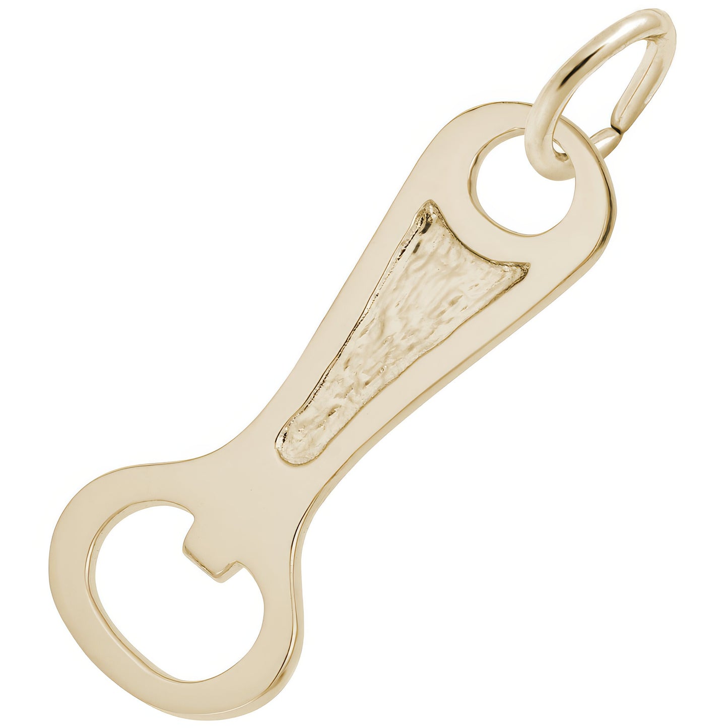 Bottle Opener Charm - Metal - Sterling Silver