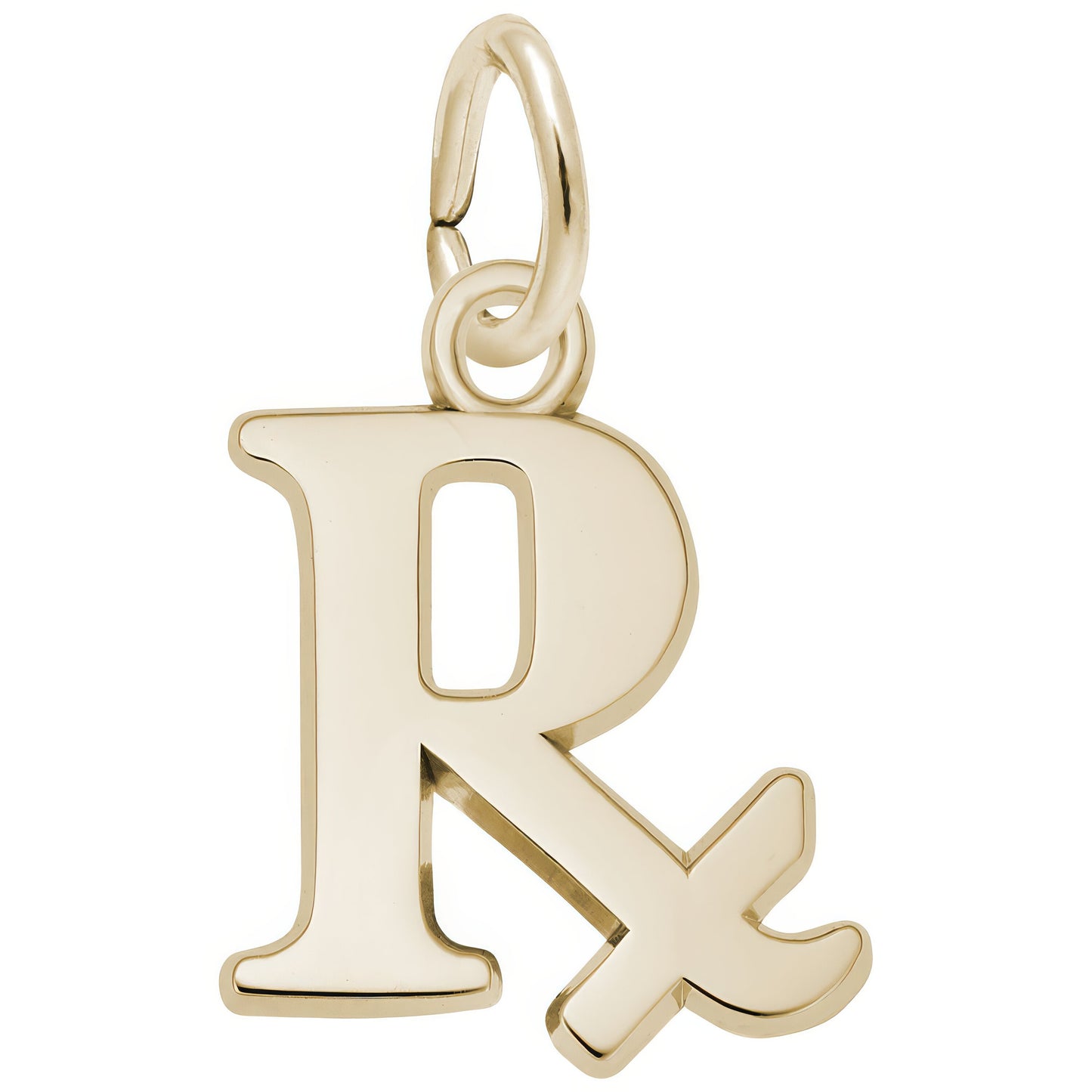 Sterling Silver Pharmacy Charm - 12mm x 13mm