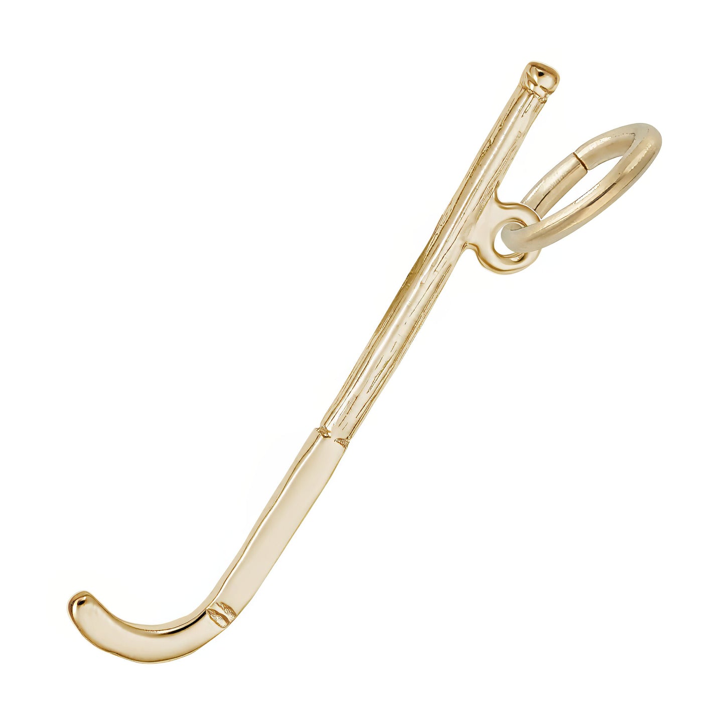 Field Hockey Stick Charm - Metal - Sterling Silver