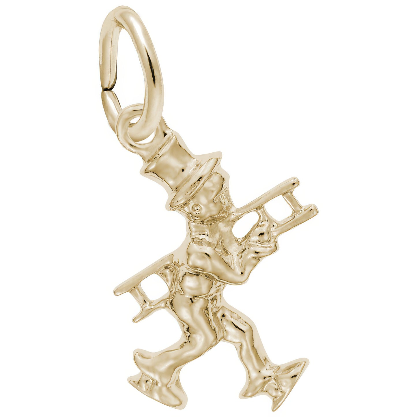 Chimney Sweep Charm - Metal - Sterling Silver
