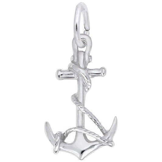 Charms Sterling Silver Anchor Charm