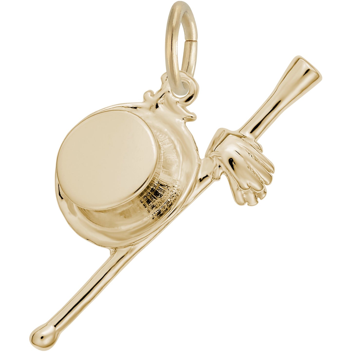 Its Showtime Charm - Metal - Sterling Silver