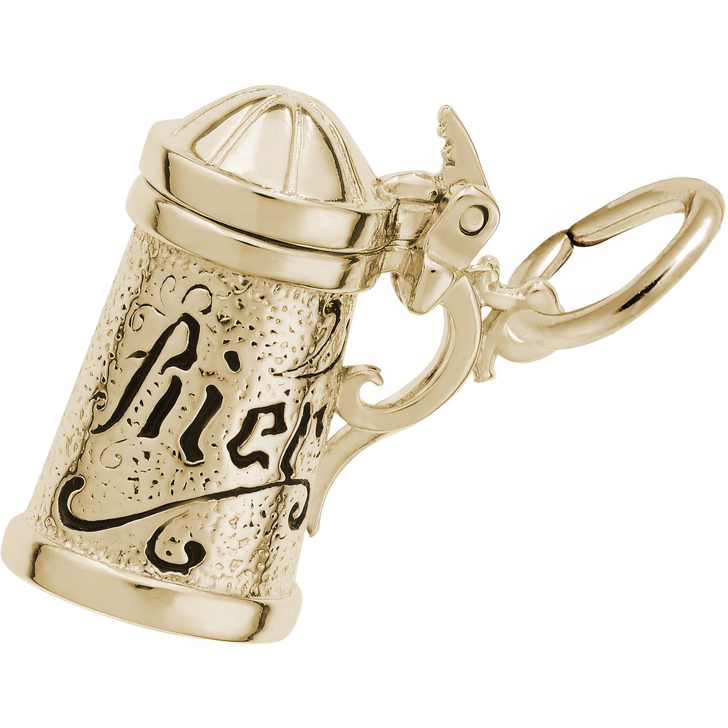 Beer Stein Charm - Metal - Sterling Silver