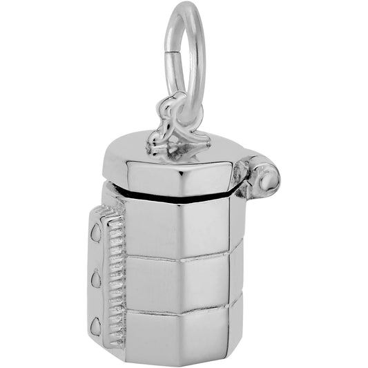 Pottery Kiln Charm - Metal - Sterling Silver