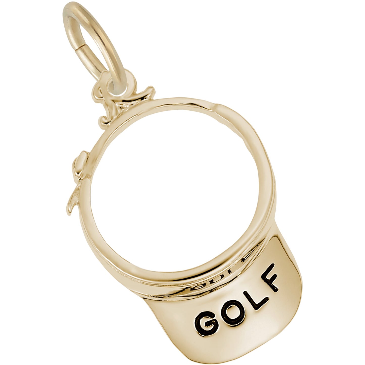 Charms Sterling Silver Golf Visor Charm
