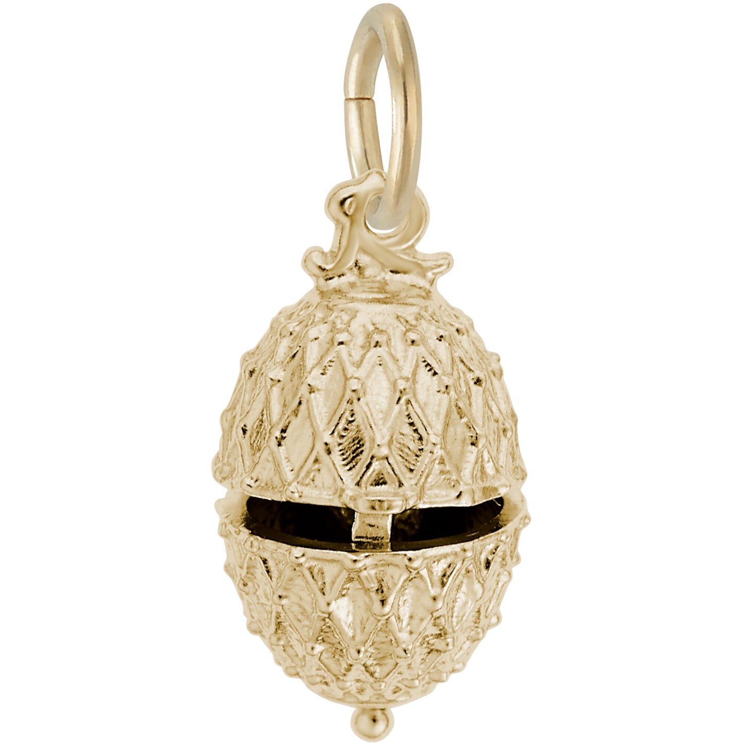 Charms Sterling Silver Easter Egg Charm