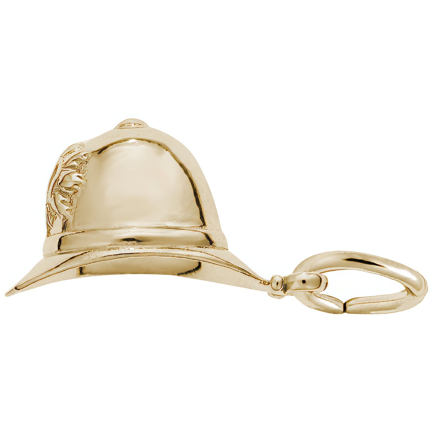 Bobby Helmet Charm - Metal - Sterling Silver