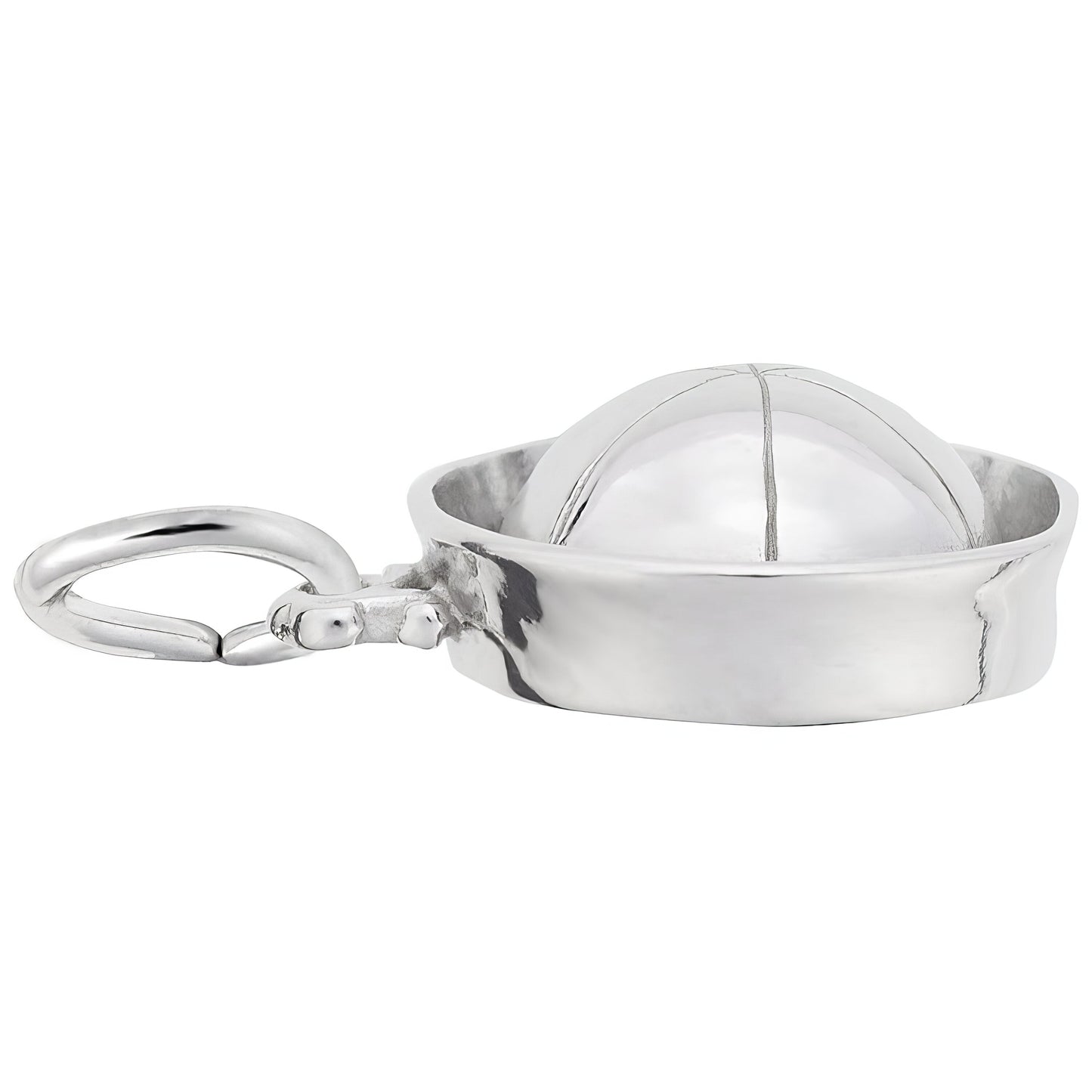 Sailor Hat Charm - Metal - Sterling Silver