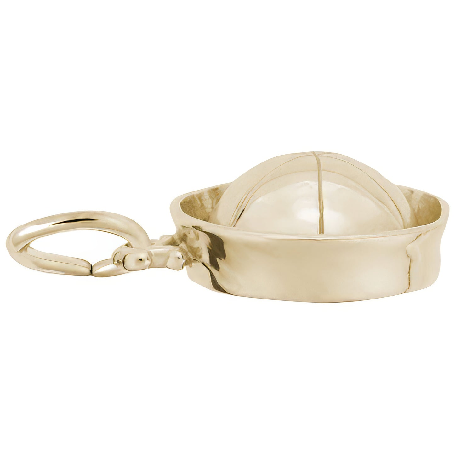 Sailor Hat Charm - Metal - Sterling Silver
