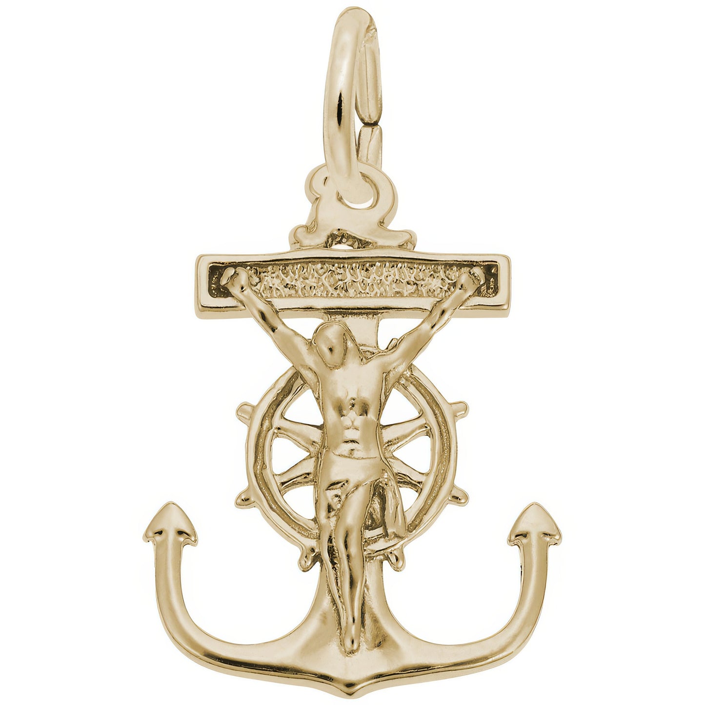 Mariners Cross Charm - Metal - Sterling Silver
