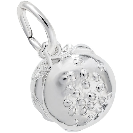 Cheeseburger Charm - Metal - Sterling Silver