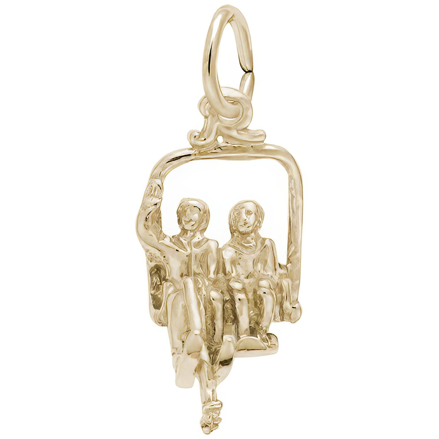Sterling Silver Ski Lift Charm