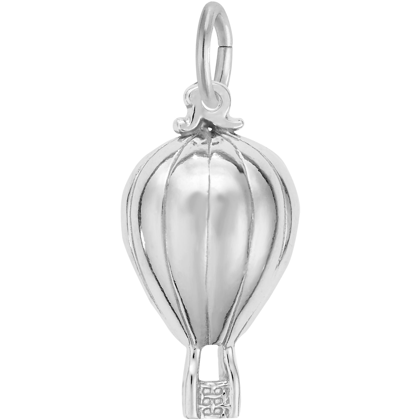 Charms Sterling Silver Hot Air Balloon Charm