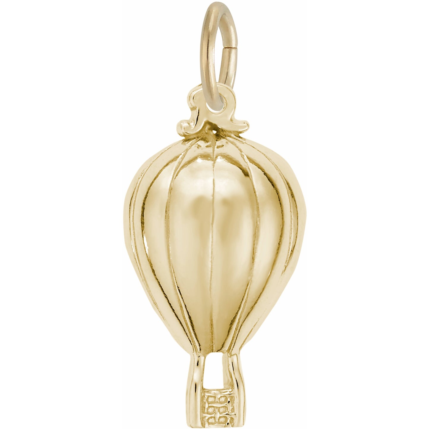 Charms Sterling Silver Hot Air Balloon Charm