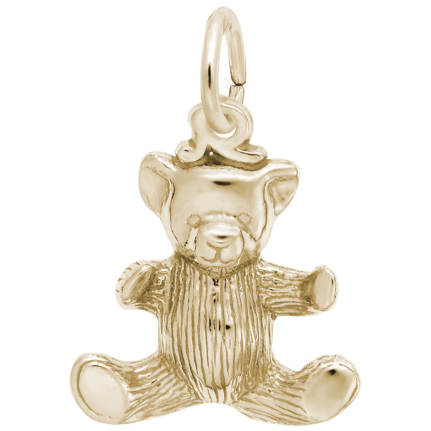 Sterling Silver Small Teddy Bear Charm