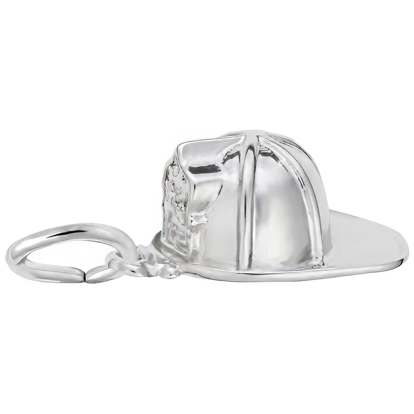 Sterling Silver Fireman's Hat Charm