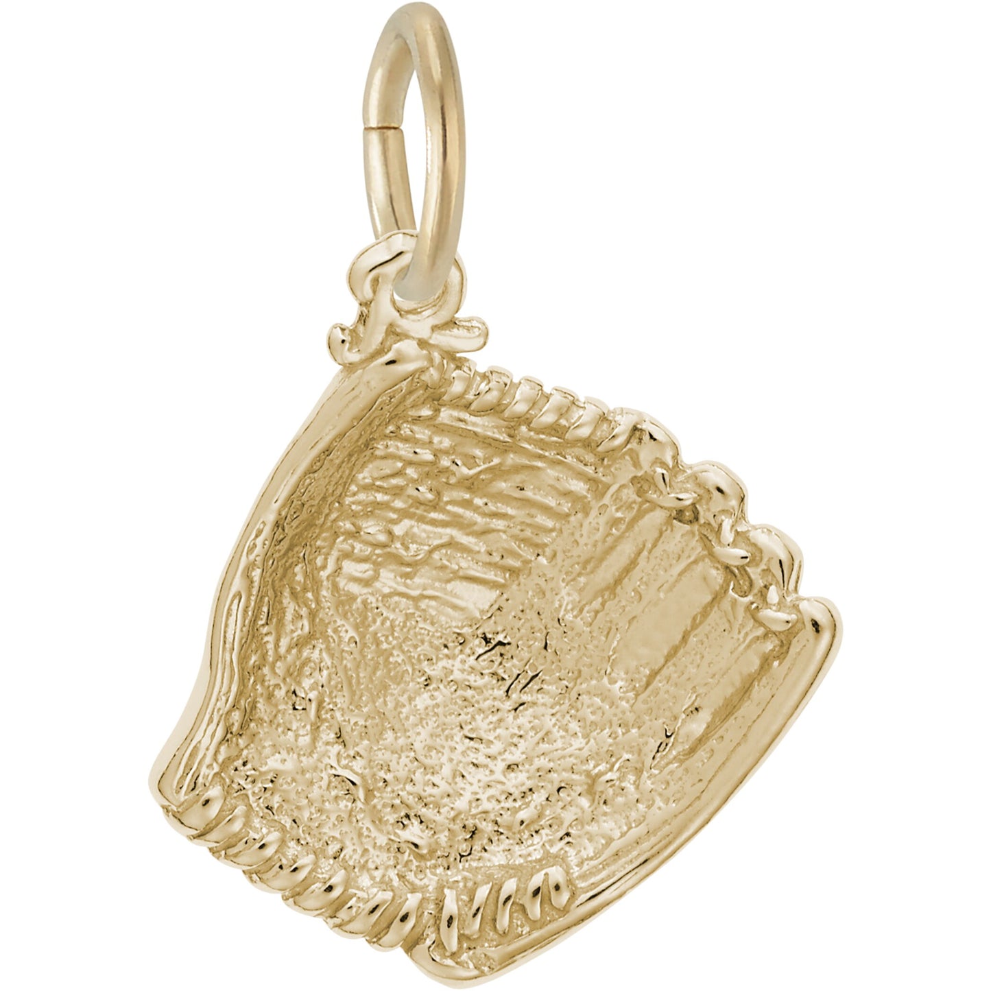 Baseball Glove Charm - Metal - Sterling Silver