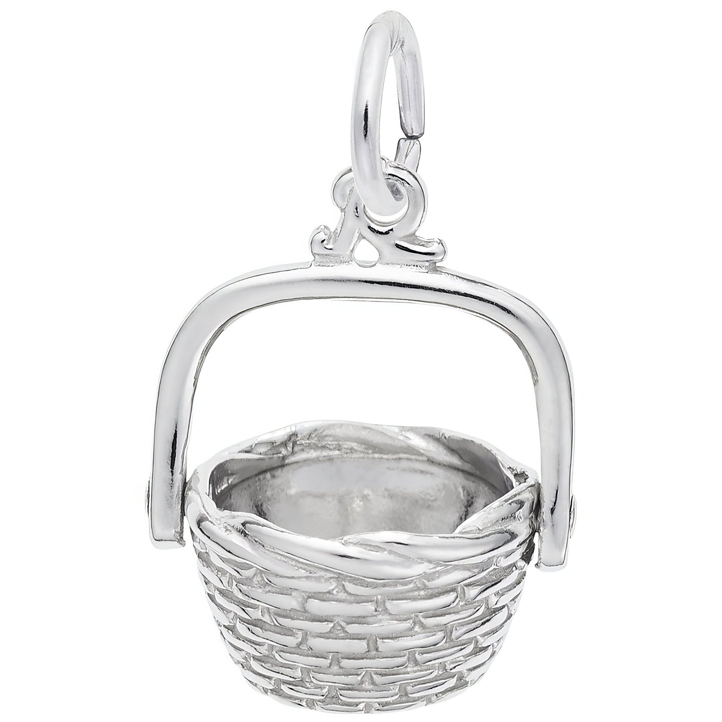 Sterling Silver Nantucket Basket Charm
