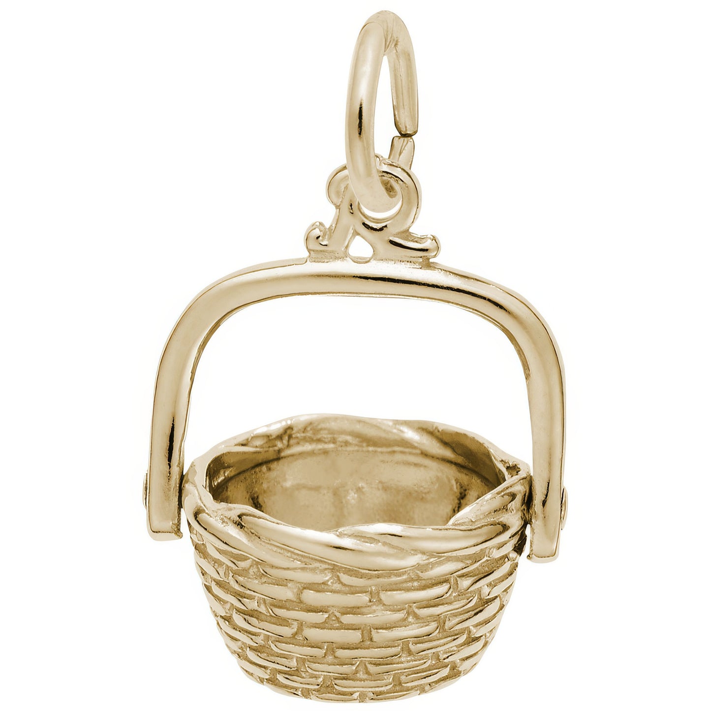 Sterling Silver Nantucket Basket Charm