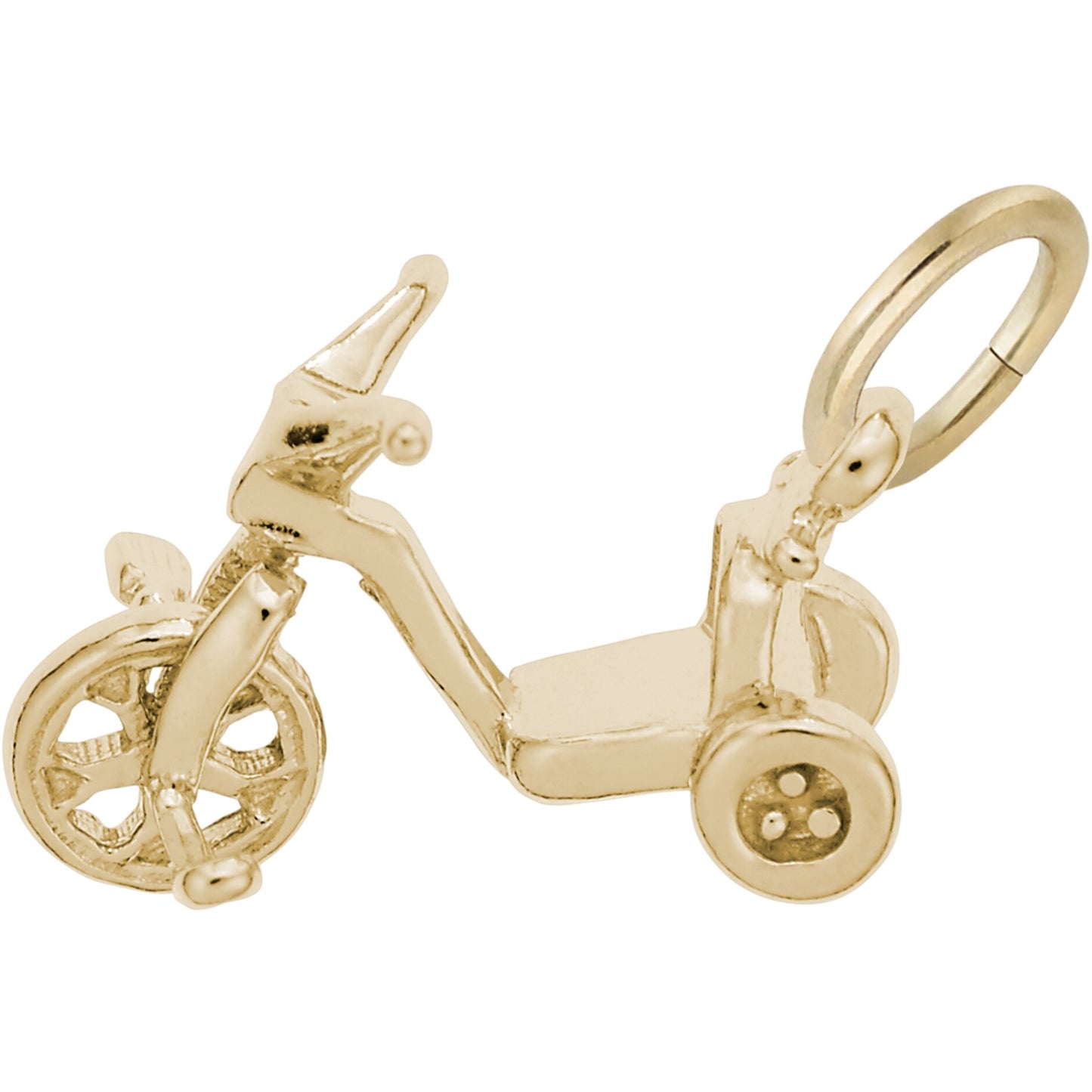 Tricycle Charm - Metal - Sterling Silver