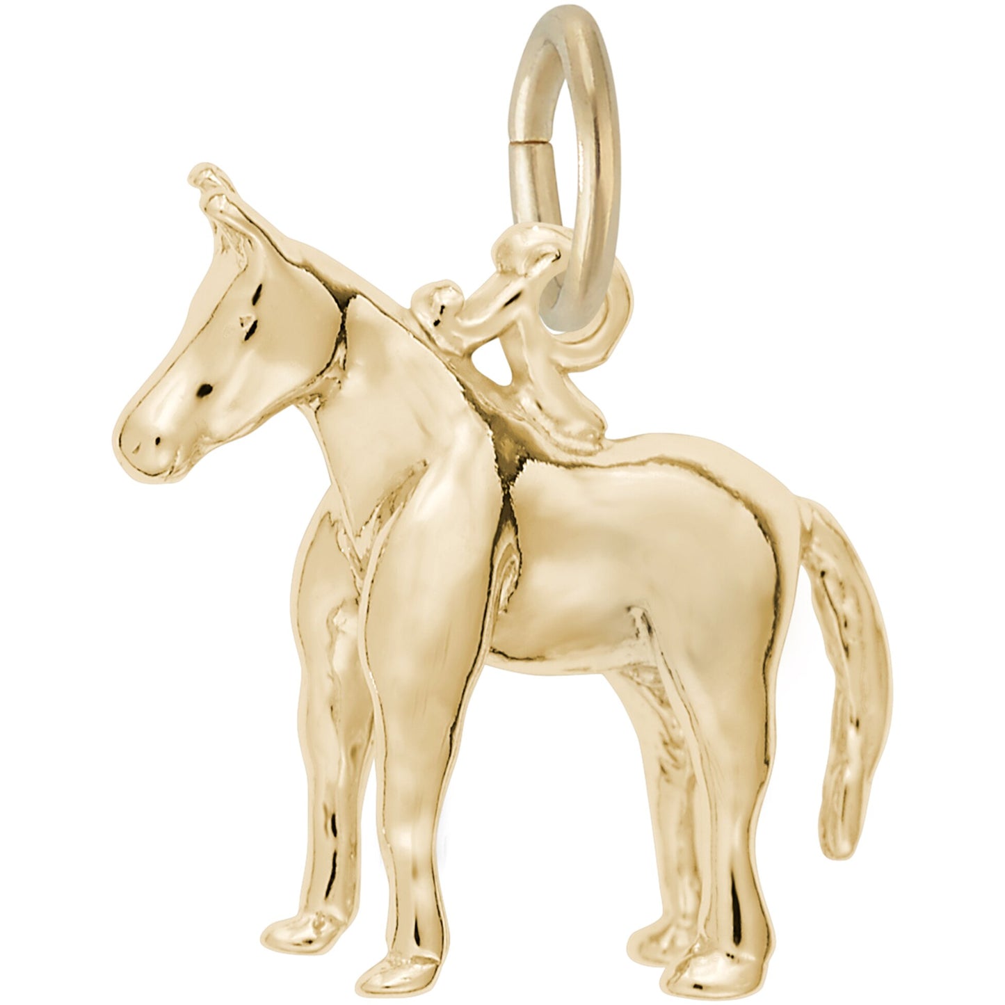 Mule Charm - Metal - Sterling Silver