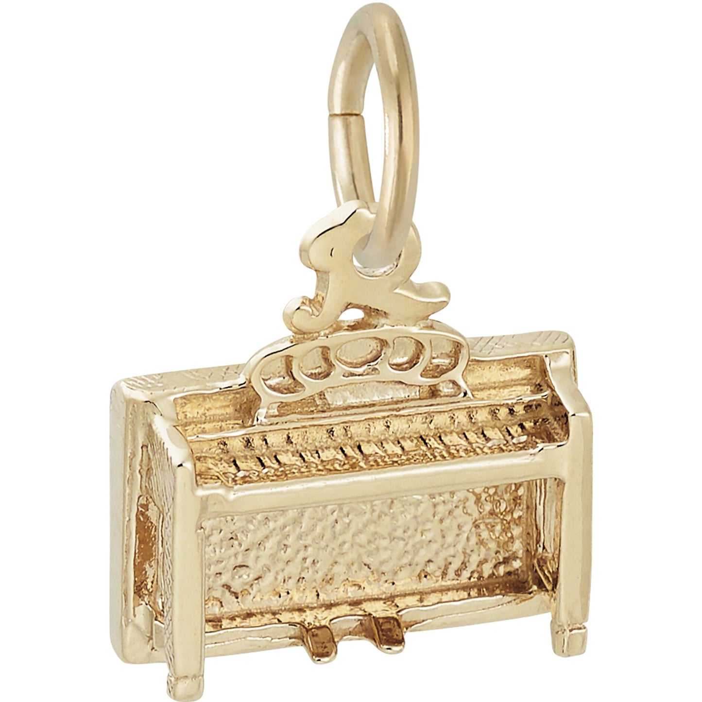 Spinet Charm - Metal - Sterling Silver