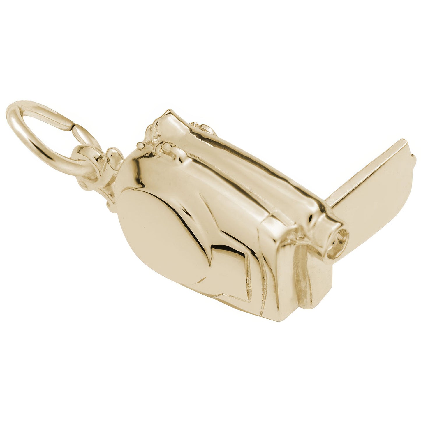 Camcorder Charm - Metal - Sterling Silver