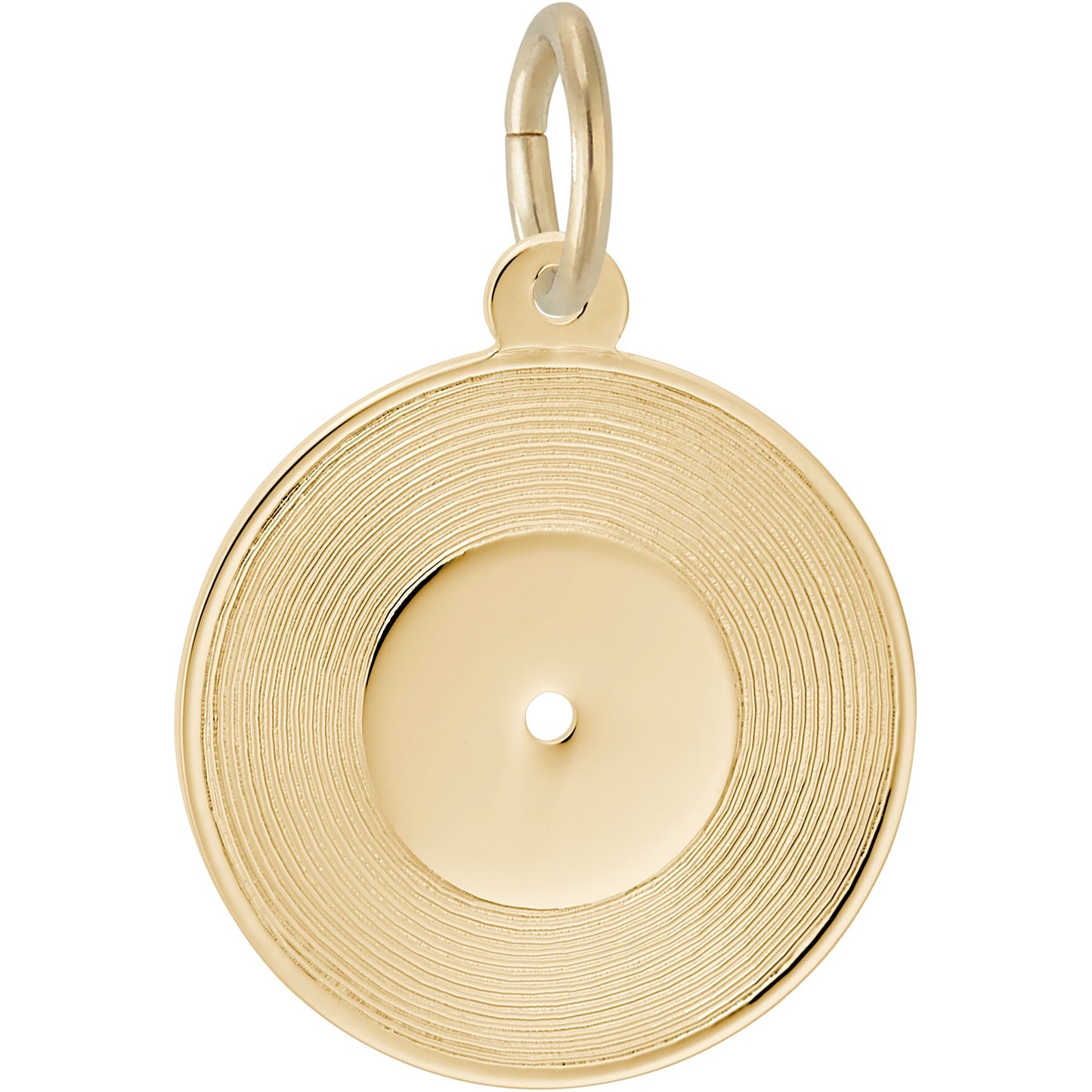 Sterling Silver Record Charm