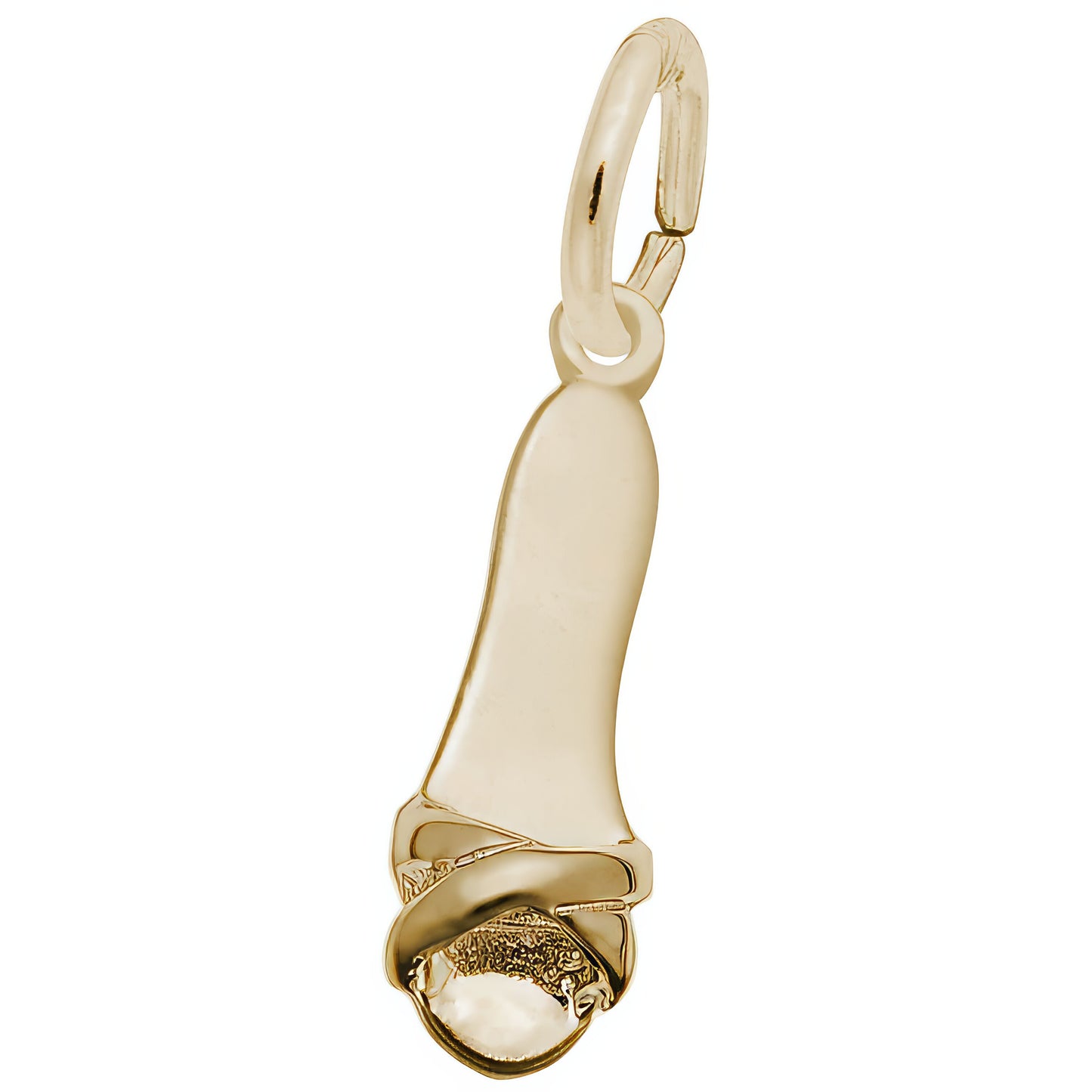 Strap Sandal Charm - Metal - Sterling Silver