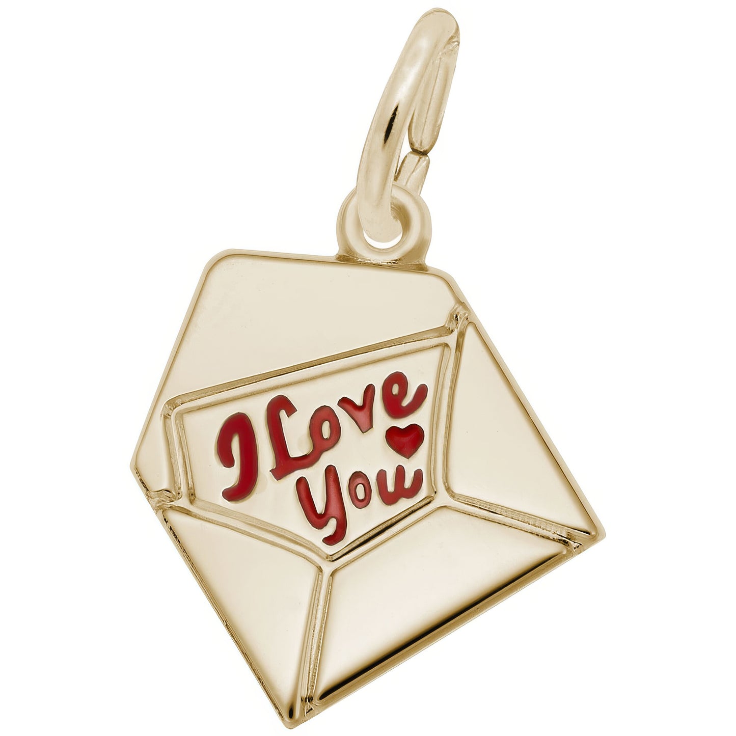 Charm, Sterling Silver Love Letter