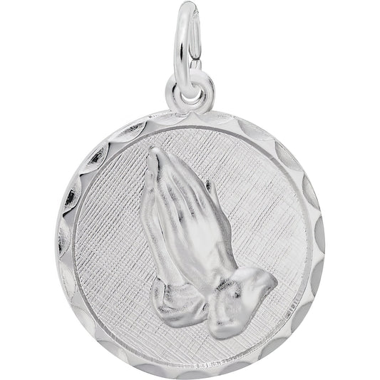 Sterling Silver Serenity Prayer Charm