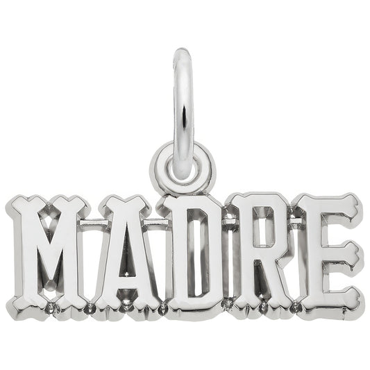 Madre Charm - Metal - Sterling Silver