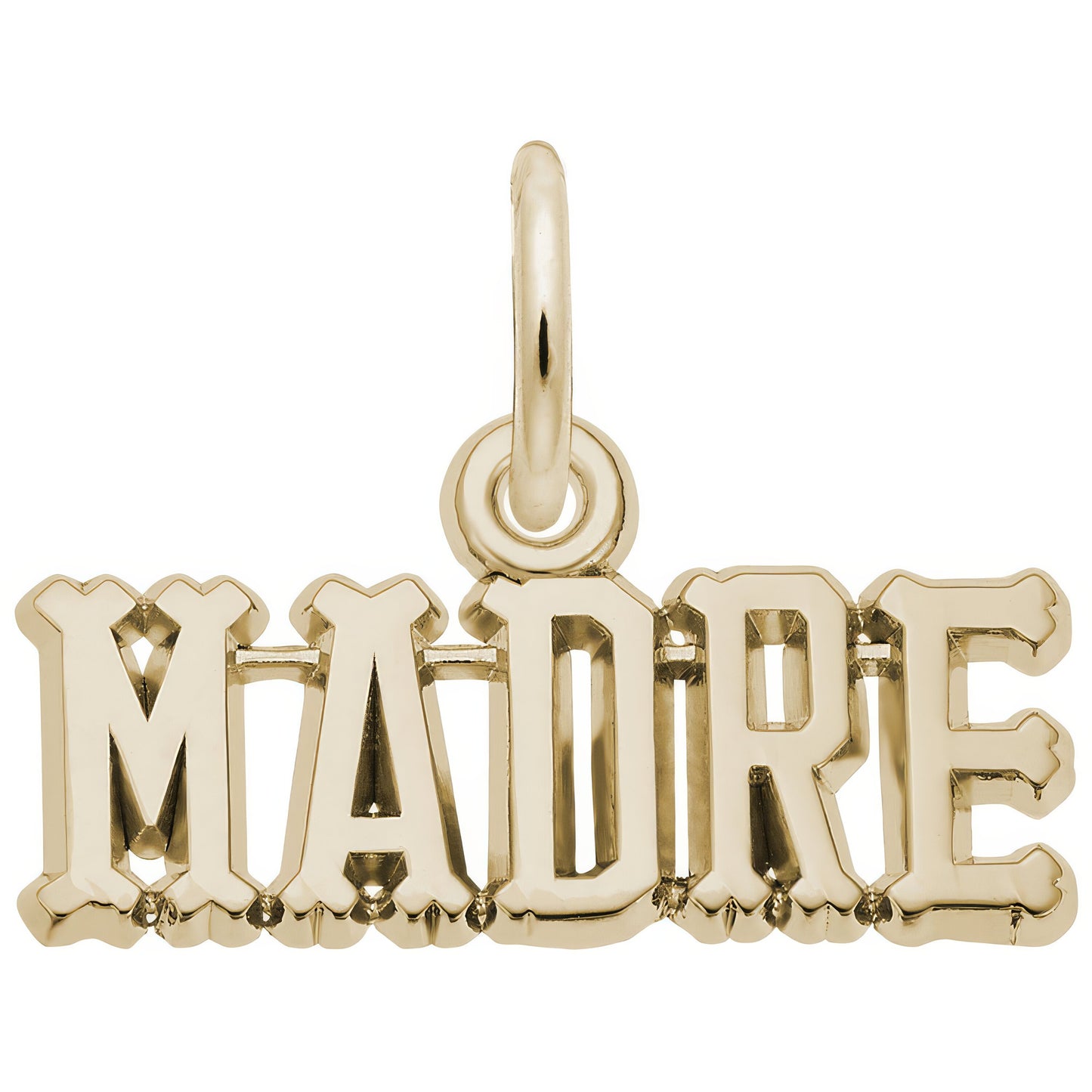 Madre Charm - Metal - Sterling Silver