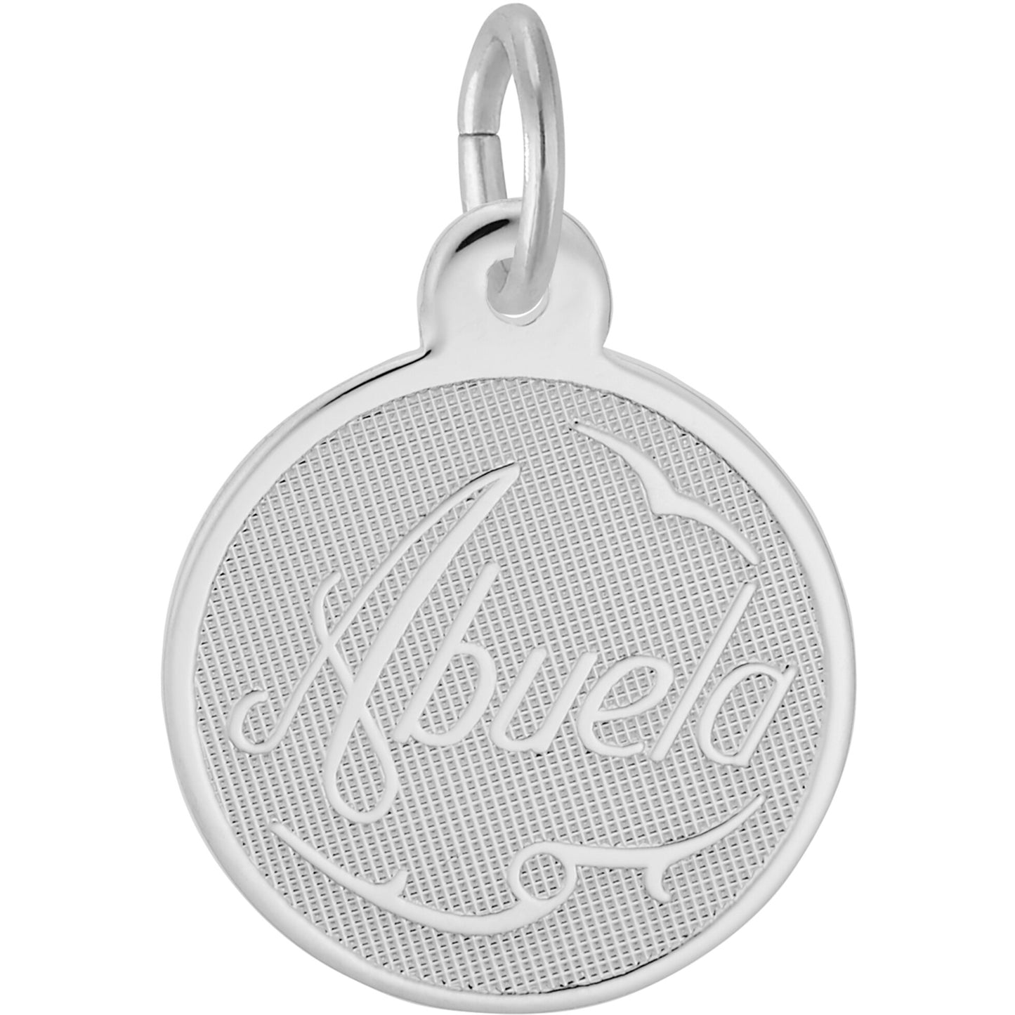Abuela Charm - Metal - Sterling Silver