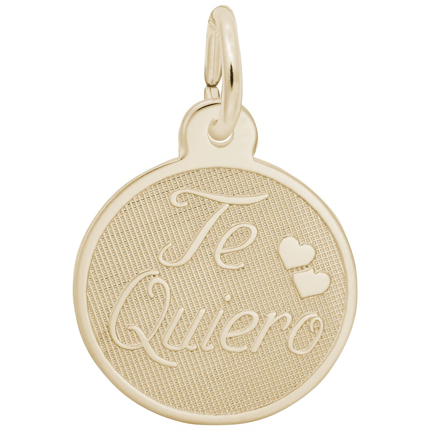 Te Quiero Charm - Metal - Sterling Silver