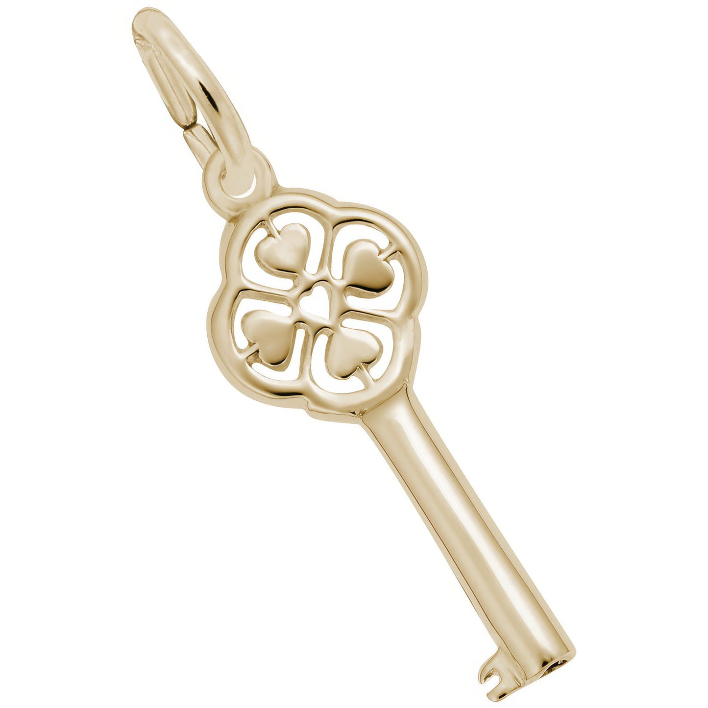 Sterling Silver Key to My Heart Charm