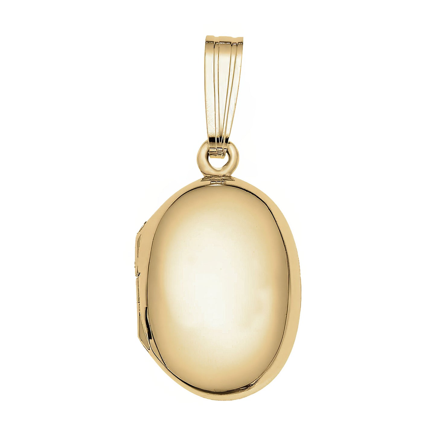 Classic Locket Charm - Metal - Sterling Silver