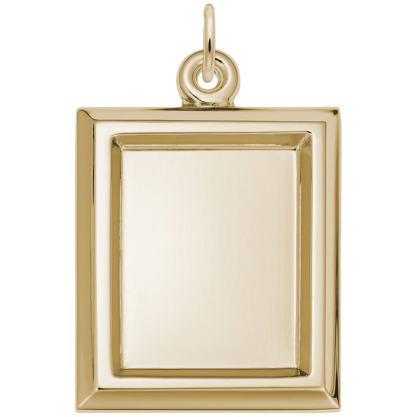 Sterling Silver Photoart - Lg Rect Vertical Charm - 26mm x 23mm