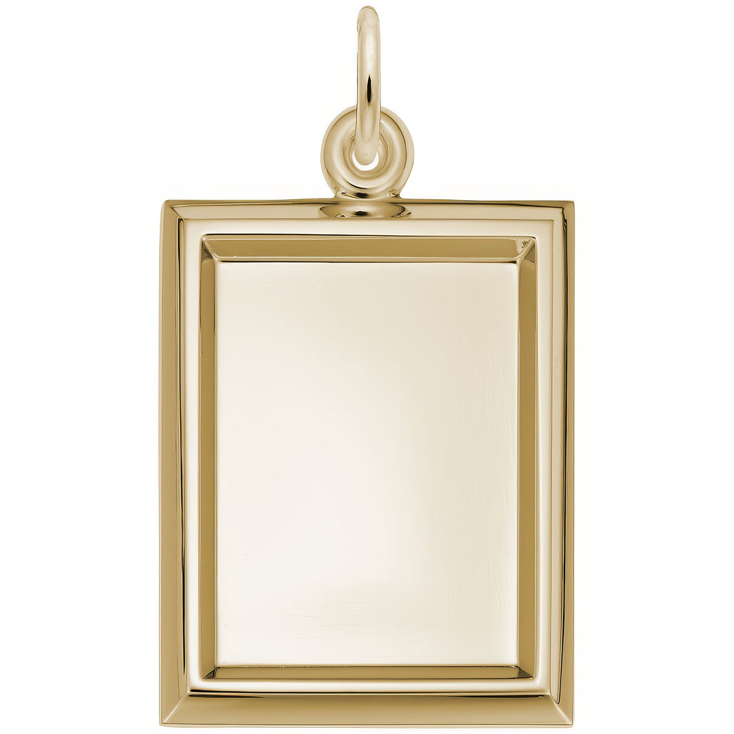 Sterling Silver Photoart Sm Rect Vertical Charm - 23mm x 18mm