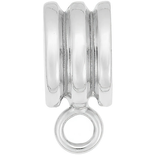 Sterling Silver Charmdrop Charm - 10mm x 6mm