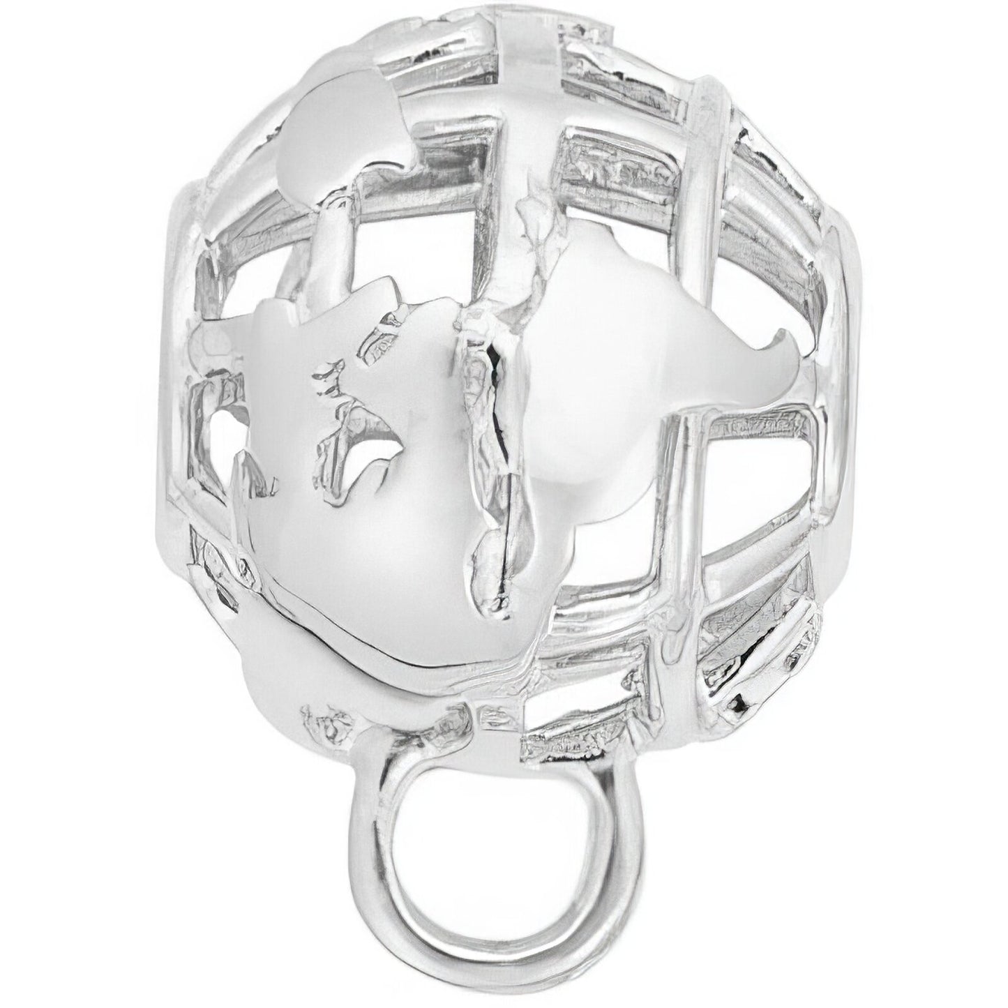 Sterling Silver Charmdrop Charm - 12mm x 12mm