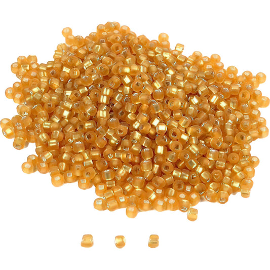 Gold Colored Matsuno Seed Beads Beading Stringing Jewelry Parts 1000Pcs