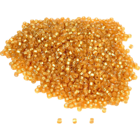 Gold Colored Matsuno Seed Beads Beading Stringing Jewelry Parts 2000Pcs