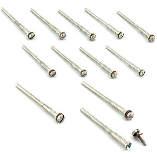 Screw Mandrels 3/32" 12Pcs