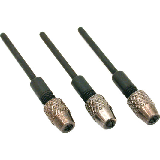3 Pin Vise Chuck Drill Bit Adaptor Adapter 3/32" Shank Jewelers Hand Watch Tool