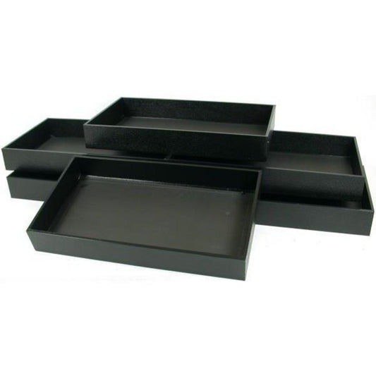 Jewelry Sample Display Trays Black 14 3/4" 6Pcs