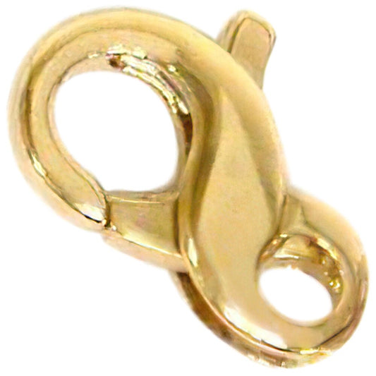 Infinity Lobster Clasp 14k Gold 11.5mm