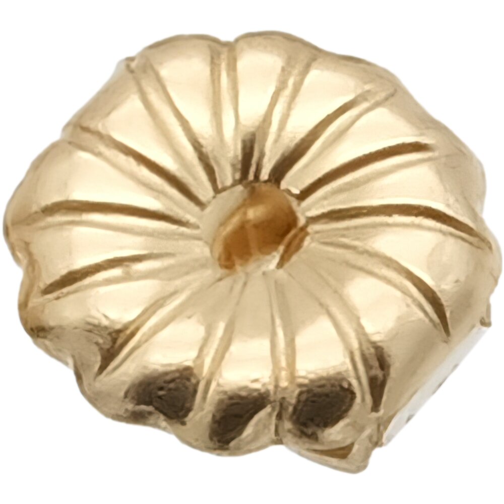 4 14K Yellow Gold Tension Earring Backs Lock Tight Nut